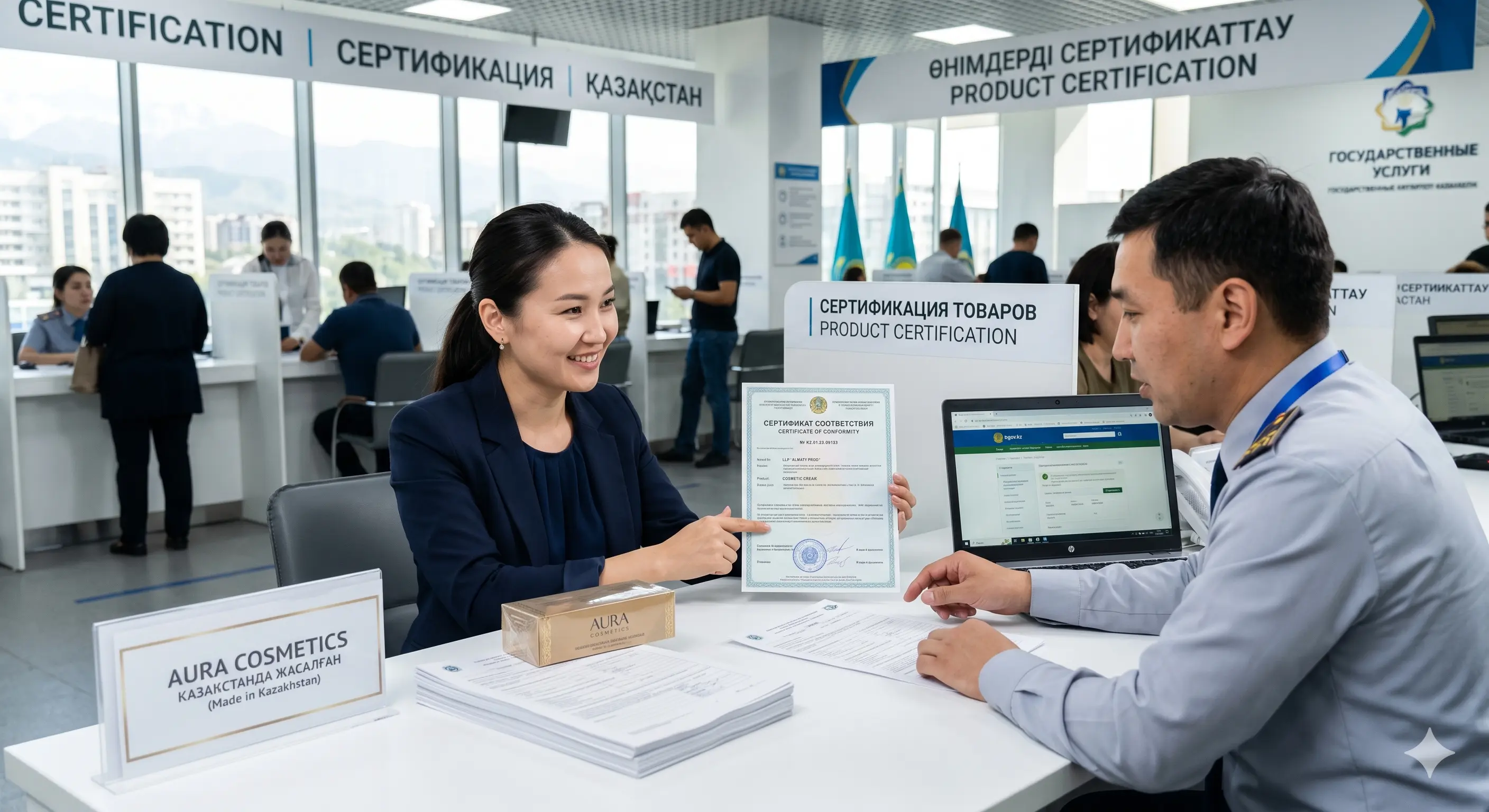Как получить сертификат на товар в Казахстане